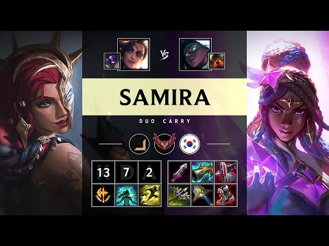 Samira ADC vs Senna - KR Grandmaster Patch 25.13