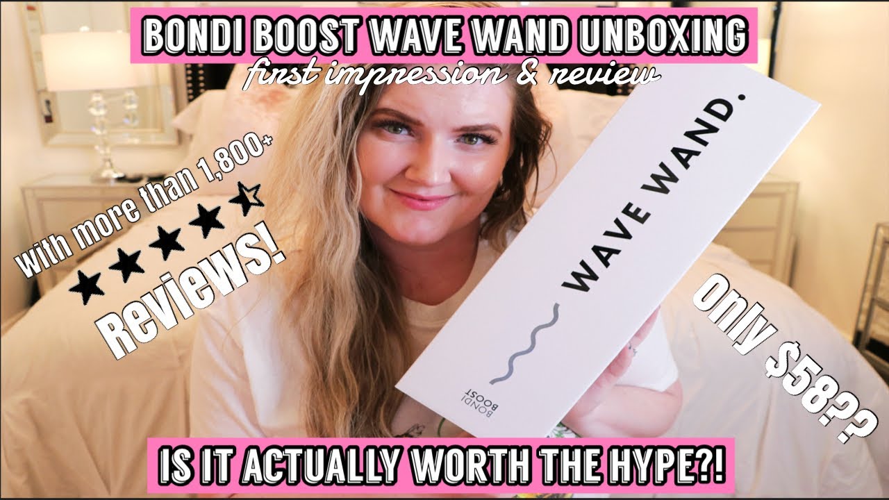 My Honest Review of the Bondi Boost Wave Wand on YouTube!