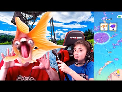 Net Fishing! Gameplay and Review - New Mobile Game (iOS and Android Game) - YouTube