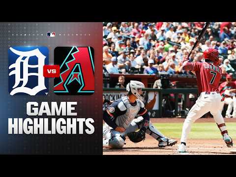 애리조나 VS 디트로이트 MLB 하이라이트