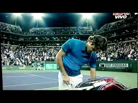 Milos Raonic vs Roger Federer Masters 1000 de Indian Wells HD