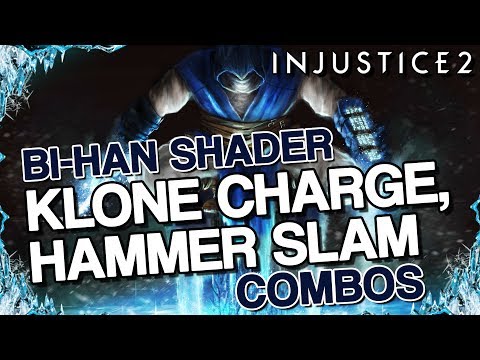 INJUSTICE 2: SUBZERO Hammer Slam & Klone Charge Ability Combos