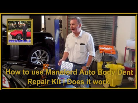How to use Manelord Auto Body Dent Repair Kit | Does...