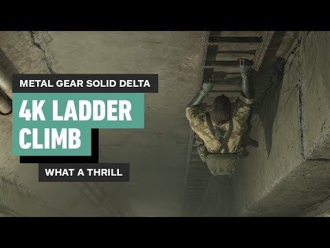 Metal Gear Solid Delta: Snake Eater - Iconic Ladder Scene in 4K