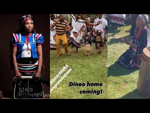 Dineo Ranaka's homecoming after ukuthwasa
