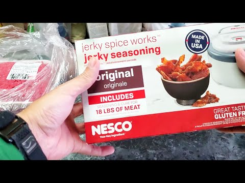 Nesco Beef Jerky 👍🧡🐂🥓 @James Bond @KitchenAid