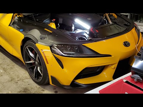 2021 Toyota Supra Injen Cold Air Intake Install