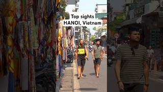 THE TOP SIGHTS OF HANOI, VIETNAM 🇻🇳 Watch the COMPLETE video 👆🏼 #hanoitravel #bestofvietnam