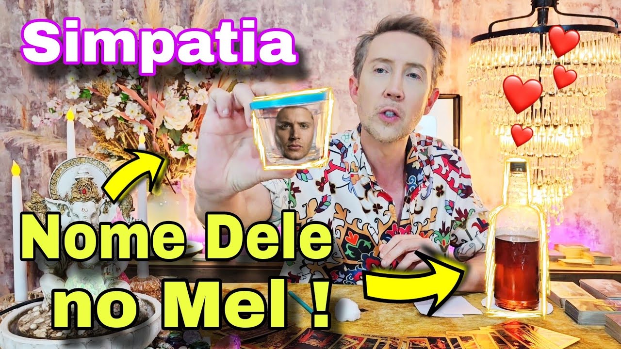 SIMPATIA DO MEL COM O NOME DELE ! ADOÇAMENTO! ELE VAI PROCURAR VOCÊ LOUCO DE PAIXÃO!reidooraculohoje