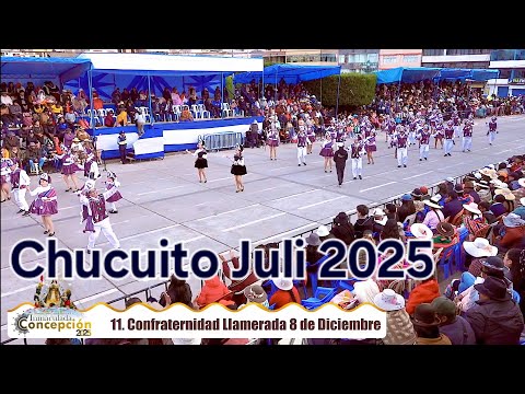 Chucuito Juli Puno Perú GRAN 𝐏𝐀𝐑𝐀𝐃𝐀 𝐅𝐎𝐋𝐂𝐊𝐋Ó𝐑𝐈𝐂𝐀 𝐅𝐄𝐒𝐓. 𝐕𝐈𝐑𝐆𝐄𝐍 𝐃𝐄 𝐋𝐀 𝐈𝐍𝐌𝐀𝐂𝐔𝐋𝐀𝐃𝐀 𝐂𝐎𝐍𝐂𝐄𝐏𝐂𝐈Ó𝐍 2025