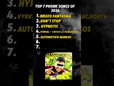Top 7 Viral Phonk Songs of 2024.