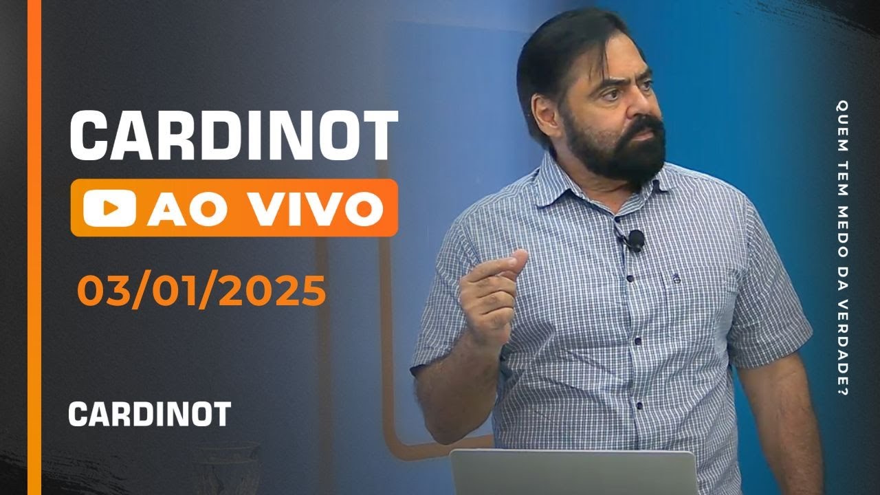 CARDINOT AO VIVO - 03/01/2025
