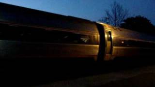 preview picture of video 'Amtrak Silver Star train 92 departing Palatka, FL 3/9/09'