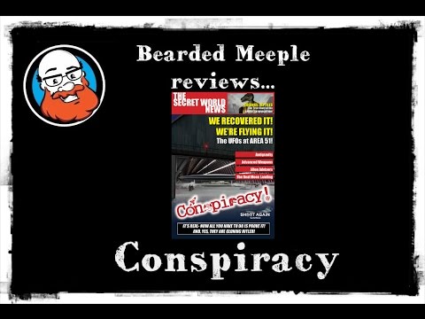Bearded Meeple reviews Conspiracy!