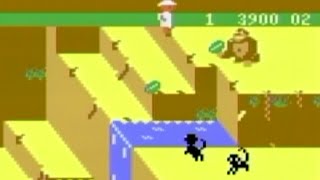 Congo Bongo Atari 8 Bit Gameplay 400 800 XL XE