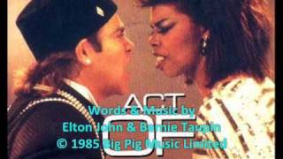 Elton John &amp; Millie Jackson - &quot;Act of War&quot; (extended remix) With Lyrics!