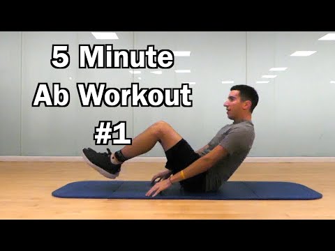 5 Minute Abs Workout | 6 Pack Abs | Get Fit Done