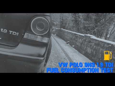 VW POLO 9N3 1.9 TDI (100PS) | FUEL CONSUMPTION TEST