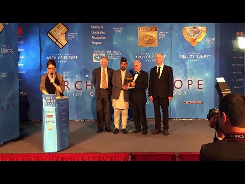 Award Ceremony - The Arch of Europe