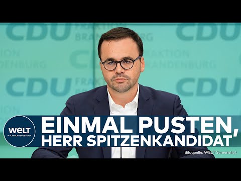 BRANDENBURG: Erwischt! Führerschein weg! CDU-Spitzenkandidat Jan Redmann fährt betrunken E-Scooter