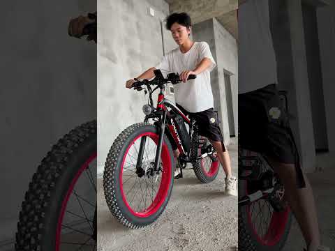 Thumbnail for "THIS E-Bike Does 34MPH & 60 MILES Per Charge! 🤯 | 1500W FAT TIRE MONSTER (Walmart Exclusive!)" by video, vide, video i