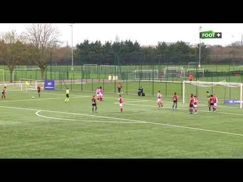 19 D1F Féminines J15  STADE de REIMS ( SDR )  / MONTPELLIER ( MHSC ) 1ère mi-temps