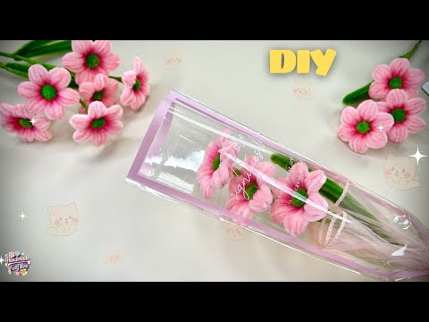 DIY Bouquet Pipe Cleaner ❣️Quick and Easy Beautiful Tutorial❣️ #diy  #pipecleaner