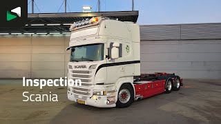 Крюковой мультилифт Scania R580 R 6X2 NL-Truck HIAB XR21SL56 Manual ACC Full Air Euro 6 | Изображение 4 - Autoline
