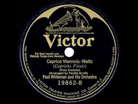 1925 Paul Whiteman - Caprice Viennois