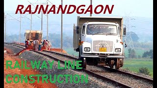 preview picture of video 'Rajnandgaon third line construction'