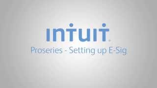 Intuit ProSeries eSignature Setup Trial