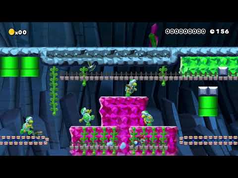 Mario Maker: uploaded a hammer bros level