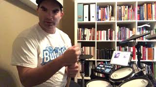 Drum cover of The Darkness song ‘Why Don’t the Beautiful Cry?’