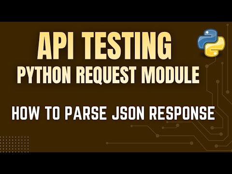 API Testing with Python Request Module Data Driven Testing with Excel JSON CSV by Mr Madan