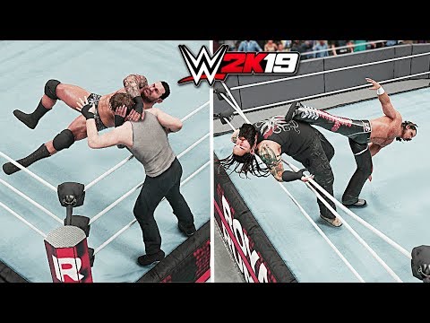 WWE 2K19 All Royal Rumble Finishers!!