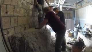 Demolition at Rock and Rye Oyster House