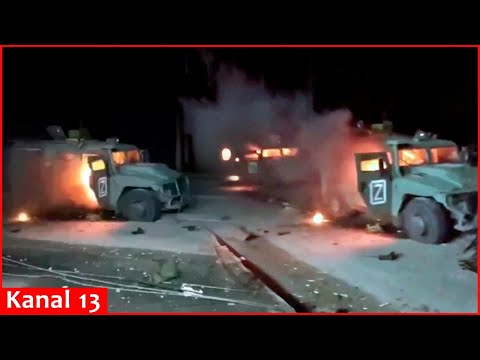 Russian vehicles moving in Sumy are immediately burned; offensive capabilities are exhausted