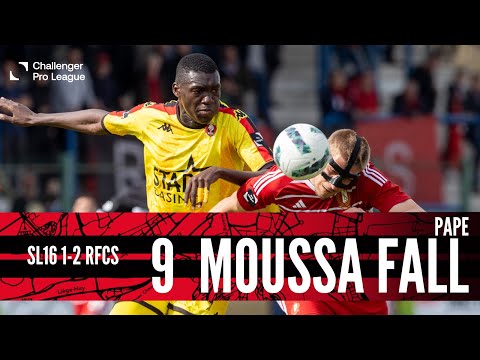 GOAL : Pape MOUSSA FALL 1-1 |  🔴⚪ SL16 FC vs RFC Seraing 🔴⚫️ | 14.04.2024