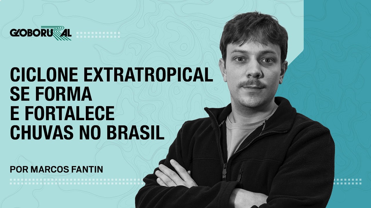 Ciclone extratropical espalha tempestades e chuva de granizo no Brasil | Globo Rural