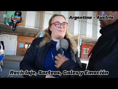Así se Vivió en Pampa del Infierno el partido de Argentina 