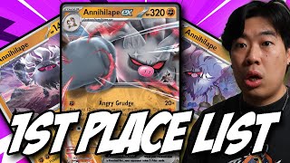 This Deck Has 3 Different Annihilape And Got 1st Place in Japan | Pokémon TCG LIVE Gameplay