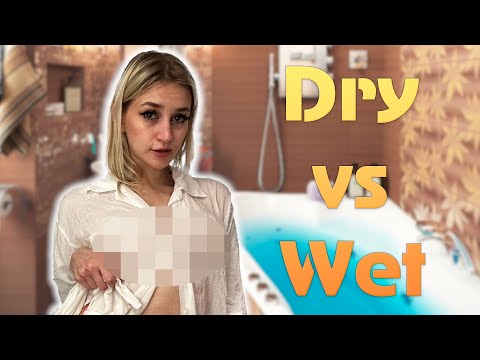 [4K] Transparent Try on haul with Moonsi | Dry vs Wet 2024