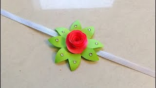 DIY Paper Rakhi | Beautiful Handmade Rakhi for Raksha Bandhan...