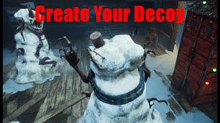 How to Create a Snowman Decoy | DBD Bone Chill Event