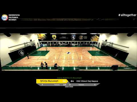 Live 🏀TFB U15 Stiinta Bucuresti vs CSS Viitorul Cluj--Napoca