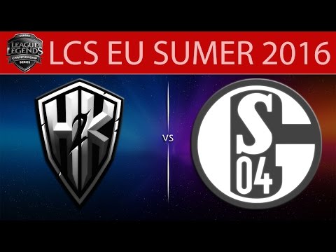 [LoL Highlights] H2k vs S04 Game 1 | LCS EU Summer 2016 (03.06.2016) - H2k-Gaming vs FC Schalke 04