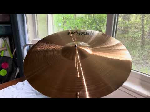 Paiste Prototype 2002 20" Ride Cymbal - FREE SHIP image 8