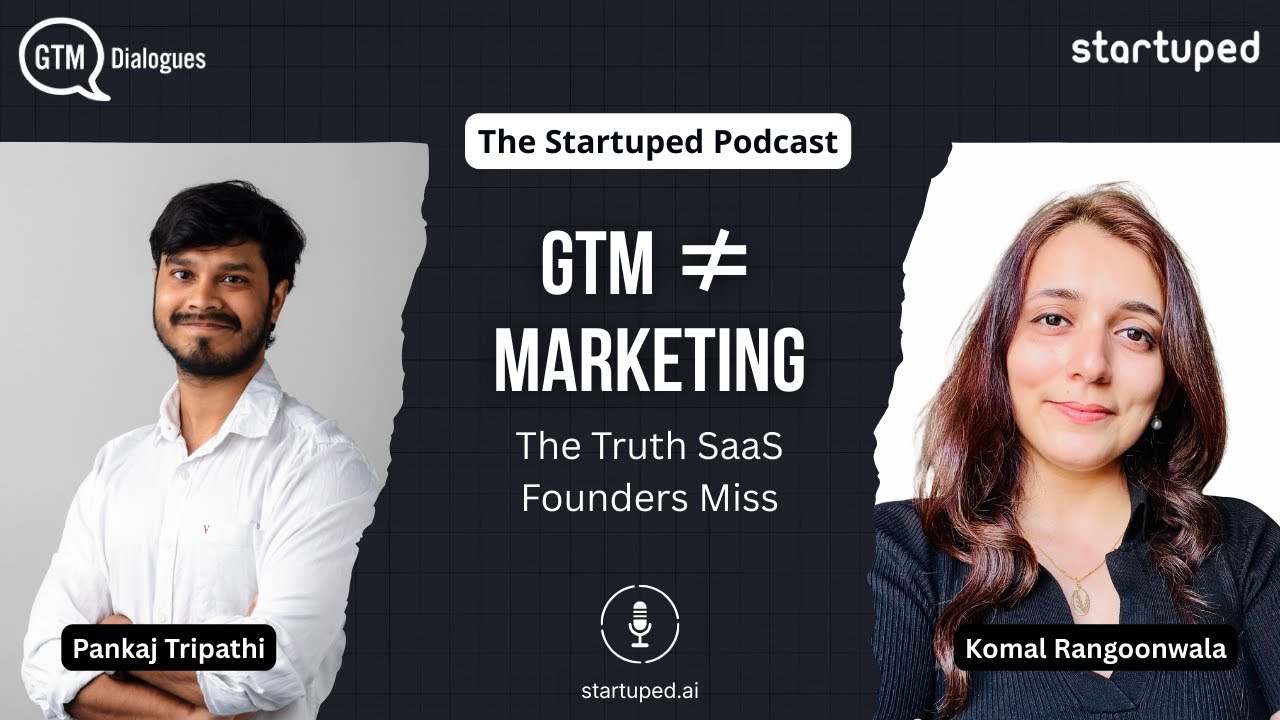 You're Already Behind: Why GTM Starts Before You Even Build the Product | Pankaj Tripathi thumbnail