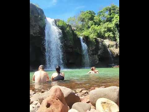 Cascata Salto do Rio Pardinho #cascatasnors #mototurismo #xre300 #conhecendoors
