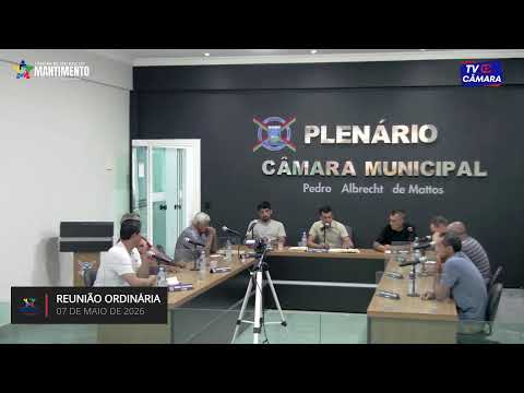 7 REUNIÃO ORDINÁRIA DA CÂMARA MUNICIPAL DE SÃO JOSÉ DO MANTIMENTO-MG.